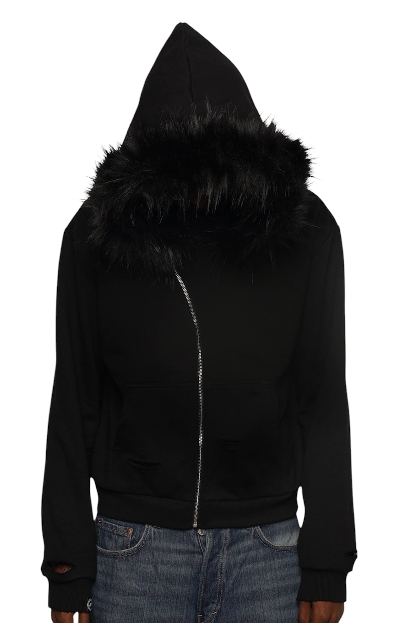 FUR HOODIE (DETACHABLE)